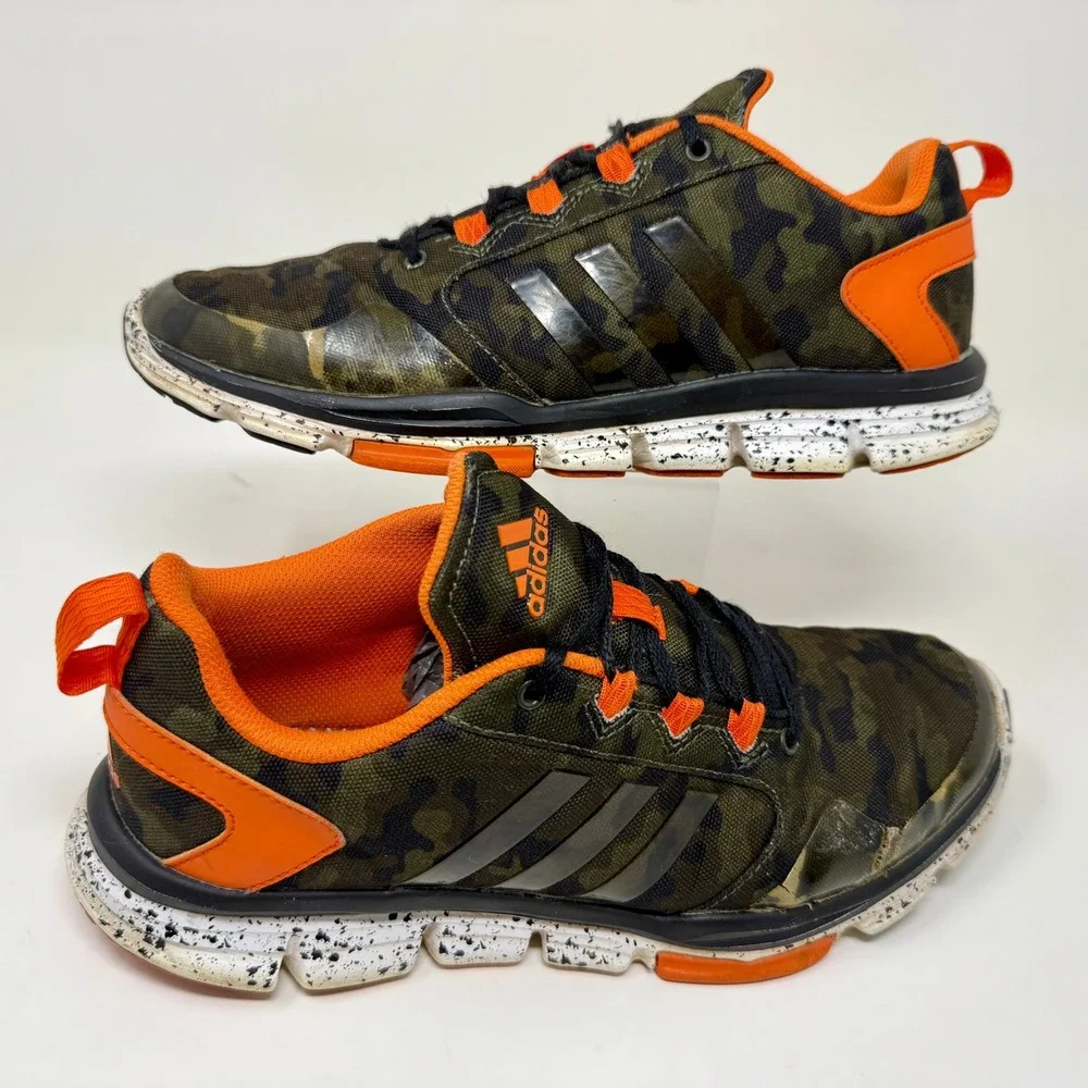 Adidas Speed Trainer‎ 2 Camo Pack Men's Size 9 Orange Green Camouflage D70240